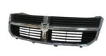 Grille assy Matte Black; w/Chrome Frame - DODGE AVENGER 2008-2010