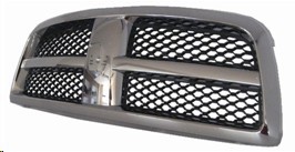 Grille assy Chrome/Black; Code MFD - DODGE RAM 1500 2009-2010