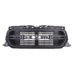 Grille assy w/o Surround View Camera; Black Grille/Chrome Surround; Code [MAK] - RAM 1500 2019-2022