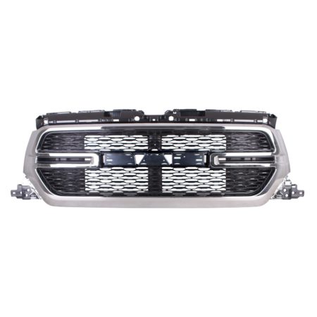 Grille assy TRADESMAN; w/o Surround View; Code [MAF]; Chrome - RAM 1500 2019-2022
