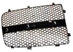 Grille filler grille panel; left side; may require additional parts; black - DODGE RAM 1500 2003-2004