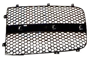 Grille filler grille panel; right side; may require additional parts; black - DODGE RAM 2500 2003-2004