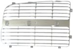 Grille filler grille panel; right side; may require additional parts; late design; bright - DODGE RAM 3500 2002-2005