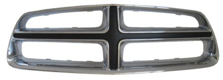 Grille Molding R/T/Se/Sxt; W/Chrome; Black - DODGE CHARGER 2011-2014