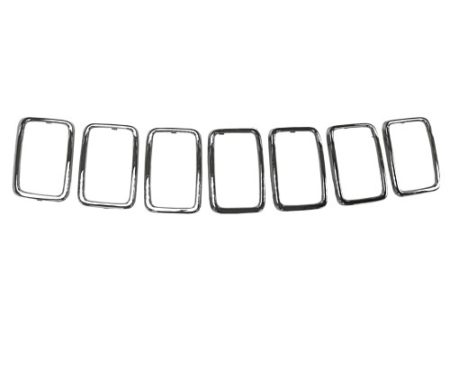 Grille molding LAREDO|SUMMIT; Trim Ring Kit; Chrome - JEEP GRAND CHEROKEE WK 2022-2022