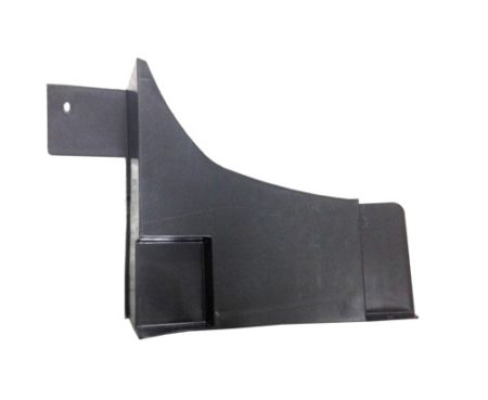 Lower engine cover LH; Closeout Panel; 2 Piece Design - DODGE JOURNEY 2011-2020