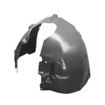 Left Front fender inner panel MAT: PE/Vacuum Form; OEM: PET/Thermo Form - CHRYSLER VOYAGER 2020-2022