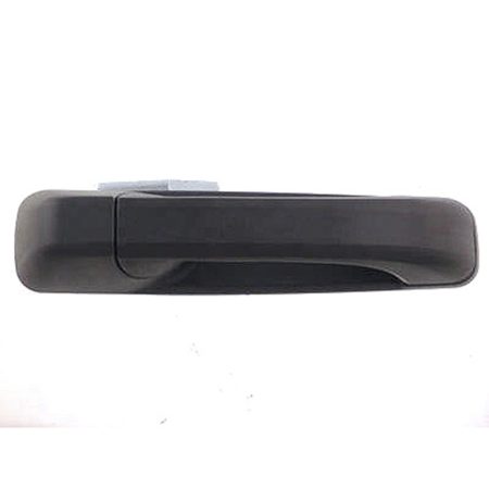 Right Rear door handle outer w/Keyless Entry; Textured Black - DODGE RAM 2500 2010-2010