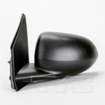 Left Mirror outside rear view Power; Non-Folding; Non Heated - DODGE CALIBER 2007-2009