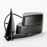 Left Mirror outside rear view Power; w/Memory; w/Fold-Away - JEEP LIBERTY 2008-2012