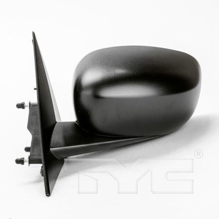 Left Mirror outside rear view Power; w/o Heat; Non-Folding; Textured Black - DODGE CHARGER 2006-2007