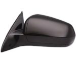Left Mirror outside rear view Sedan; Power; w/o Fold-Away Design; Flat Black; PTM - CHRYSLER SEBRING 2007-2010