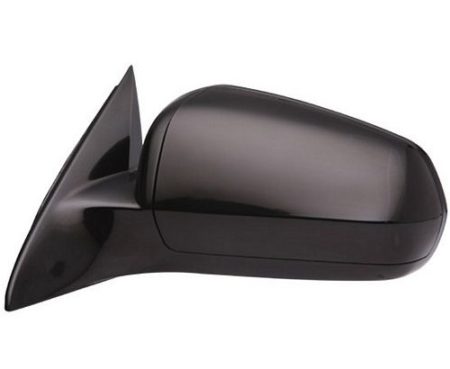 Left Mirror outside rear view Sedan; Power; w/o Fold-Away Design; Flat Black; PTM - CHRYSLER SEBRING 2007-2010