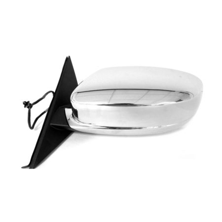 Left Mirror outside rear view Code GU4; Power; Heated; w/Memory; Man-Fold; Chrome - CHRYSLER 300 2011-2019