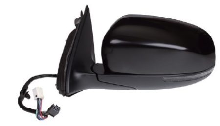 Left Mirror outside rear view Power; Non-Heated; w/o Blind Spot Sensor; w/o Memory; PTM - JEEP CHEROKEE 2014-2018