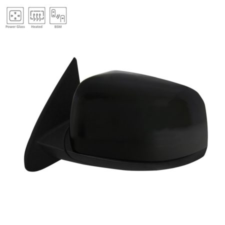 Left Mirror outside rear view w/Blind Spot Detection; Fold-Away; Code [GTS]; PTM - DODGE DURANGO 2019-2022