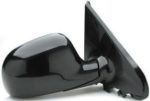 Right Mirror outside rear view manual; black - PLYMOUTH VOYAGER 1996-2000