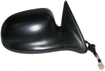 Right Mirror outside rear view power remote; non-folding; black - DODGE DAKOTA 1997-2000
