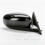 Right Mirror outside rear view Power; Heated; Folding; w/o Memory; Code GTS/XR; Black - DODGE CHARGER 2006-2007