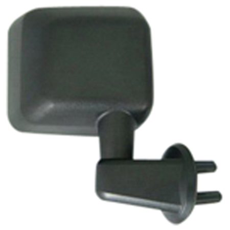 Right Mirror outside rear view Manual; (swing away) - JEEP WRANGLER 2007-2010