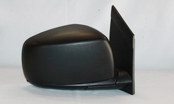 Right Mirror outside rear view Manual; Textured Black - CHRYSLER TOWN & COUNTRY 2008-2010