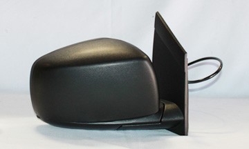 Right Mirror outside rear view Power; Heated; Textured Black - CHRYSLER TOWN & COUNTRY 2008-2010