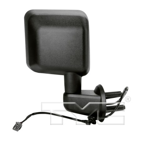 Right Mirror outside rear view Power; Heated; Textured - JEEP WRANGLER 2014-2014