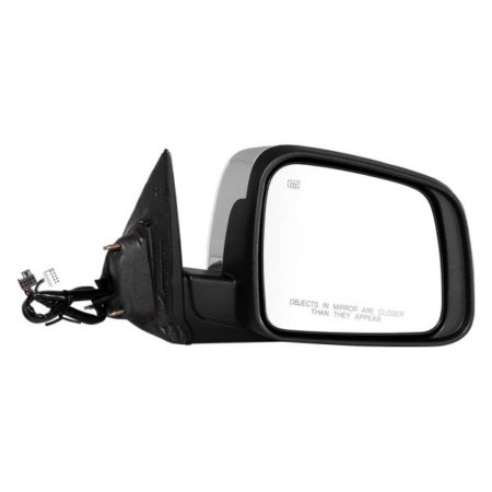 Right Mirror outside rear view w/Memory; w/o Blind Spot Detection; w/o Auto Dimming; Code GUN; Chrome - DODGE DURANGO 2011-2022