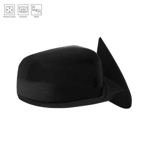 Right Mirror outside rear view w/Blind Spot Detection; Fold-Away; Code [GTS]; PTM - DODGE DURANGO 2019-2022