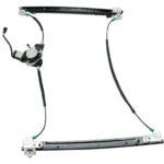 Left Front door glass regulator w/power - DODGE CARAVAN 2001-2003