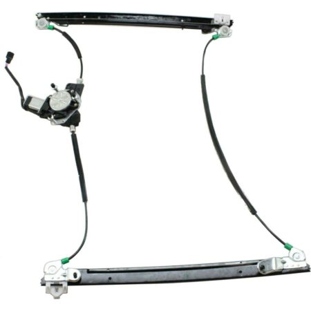 Left Front door glass regulator w/power - DODGE CARAVAN 2001-2003