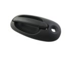 Left Rear door handle outer sliding door handle; w/cylinder hole; paint to match - CHRYSLER TOWN & COUNTRY 1996-2000