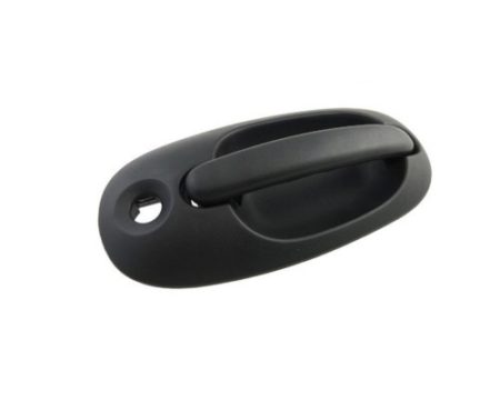 Right Rear door handle outer sli6ing door handle; w/cylinder hole; paint to match - CHRYSLER TOWN & COUNTRY 1996-2000