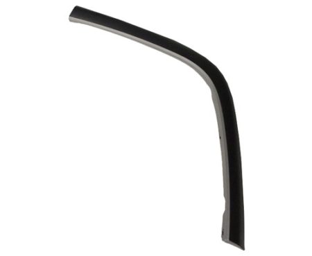 Left Rear wheel opening molding LAREDO|LIMITED|OVERLAND; On Quarter Panel; Black - JEEP GRAND CHEROKEE WK 2022-2022