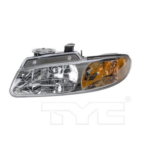 Left Headlamp assy composite w/o quad headlamps - PLYMOUTH VOYAGER 1996-1999
