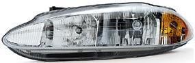 Left Headlamp assy composite includes park/signal lamp - DODGE INTREPID 1998-1999