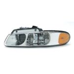 Left Headlamp assy composite w/quad headlamps - PLYMOUTH VOYAGER 2000-2000