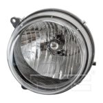 Left Headlamp assy composite w/o socket or bulb; from 11/6/02 - JEEP LIBERTY 2003-2004