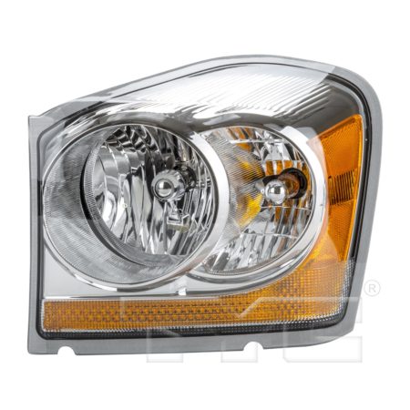 Left Headlamp assy composite all; w/Integrated Marker Lamp - DODGE DURANGO 2004-2005