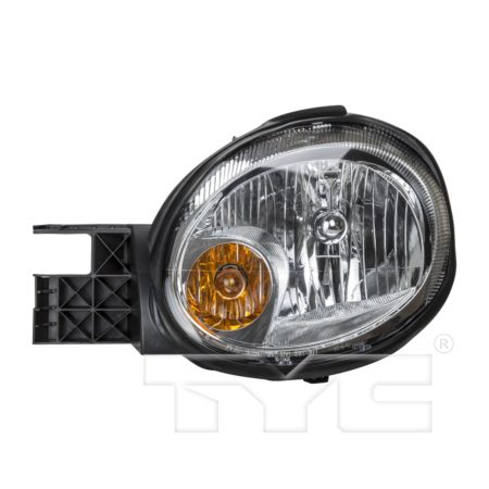 Left Headlamp assy composite code LMB; w/bright bezel; includes bulb - DODGE NEON 2005-2005