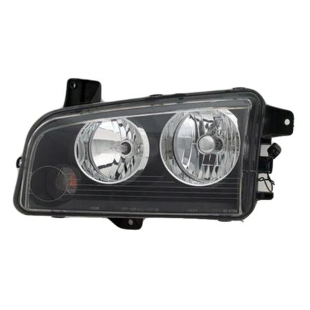 Left Headlamp Assy Composite Halogen; To 11-8-06; Assy - DODGE CHARGER 2006-2007
