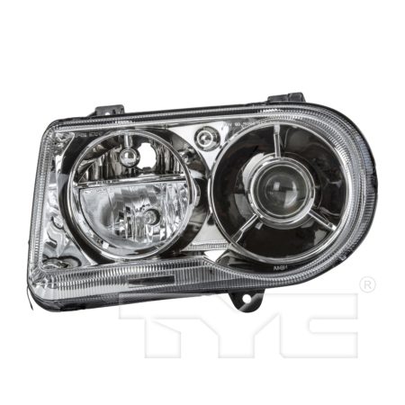 Left Headlamp assy composite 4dr sedan; w/5.7L engine; w/halogen - CHRYSLER 300 2005-2010