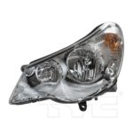 Left Headlamp assy composite Type 1; Lens/Housing - CHRYSLER SEBRING 2007-2010