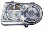 Left Headlamp assy composite 300; Halogen; w/Delay Option; From 11-1-08 - CHRYSLER 300 2009-2010