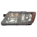 Left Headlamp assy composite Halogen Quad Lamps; Code LME; w/Black Trim - DODGE JOURNEY 2014-2020