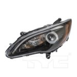 Left Headlamp assy composite S; From 5-2-12; No Bezel - CHRYSLER 200 2011-2014