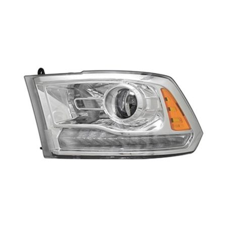 Left Headlamp assy composite HID; Quad Projector; Code LMC; Chrome - RAM 1500 CLASSIC 2019-2022