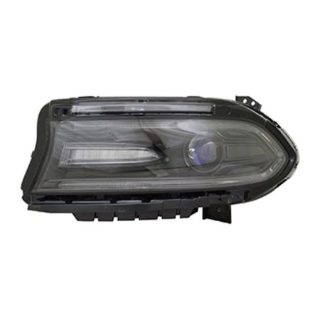 Left Headlamp assy composite Halogen - DODGE CHARGER 2016-2017