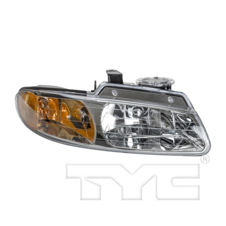 Right Headlamp assy composite w/o quad headlamps - CHRYSLER TOWN & COUNTRY 1996-1999