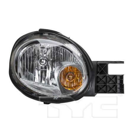 Right Headlamp assy composite code LMB; w/bright bezel; includes bulb - DODGE NEON 2005-2005